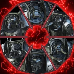Dark heavy armor team