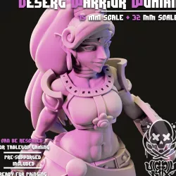 Desert Warrior Woman