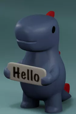 Dino text