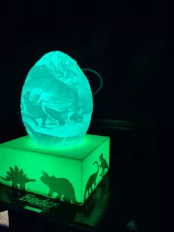 dinosaur egg litho