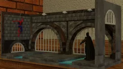 Diorama sewer, drain, sewer, sewer, sewer