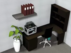 Discrete Filament Holder for Home and Office