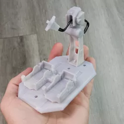 Display base for Mecha toy figures
