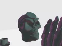 Doktor Death (2022) V RETRO PUPPET MASTER W/ HANDS STL FAN ART