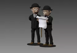 Dupond et Dupont ,tintin