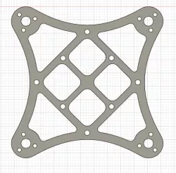 Eachine UZ 65 - Toothpick Drone Frame