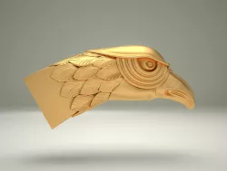 Eagle Falcon HAWK Head STL For CNC