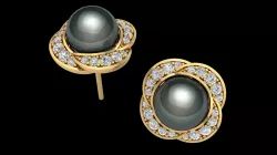 Earring Pearl 9mm