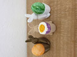 Easter bunny egg cup