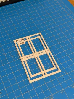 Electrical Box Cutout Template
