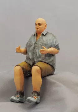 Felipe, 1/14th Scale Driver Figure for RC Trucks