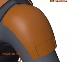 Female Shoulder Armor [KR]