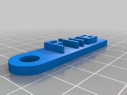 Fina Message Keychain
