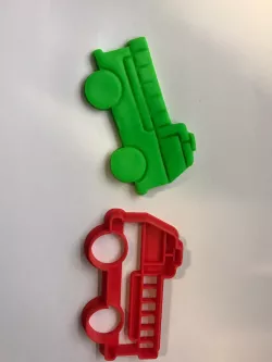 Fire Truck Cookie Cutter