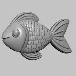 fish STL 3D