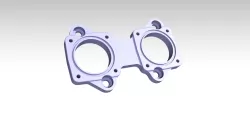Flange Adapter From Weber DCOE 45 Intake Bridge To 46x46 ITBs