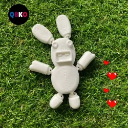 Flexi weird rabbit (Print in place)