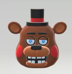 fnaf toy freddy brick minifigure head