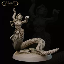 Free Female Naga Dancer + NSFW