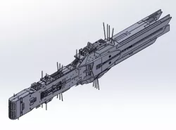 Free Planet Alliance Hyperion (1:3000) in the LoGH