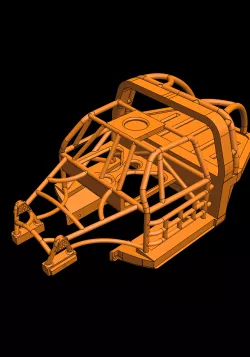 Fugly Truggy Chassis fits SCX24