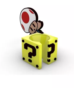 Fun Toothbrush Holder - Toad and Surprise Box