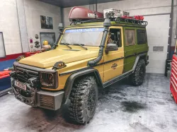 G-Class Conversion Kit for Team Raffee G 500 4x4² Crawler Body and Boomracing BRX01
