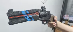 Galactic Revolver: Futuristic Mega-Sized Costume Gun