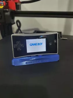 Game Boy Micro (GBA) Slim Stand V1 (Commercial License)