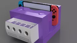 GameCube-inspired Nintendo Switch Housing Holds 25 Games