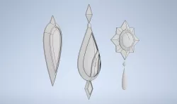 Genshin Impact - Furina Tux Accessories