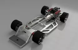 GMC 1984 Chassis V2 + Rims and tires ( Engine not included )
