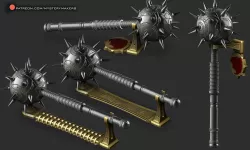 Hawkman stand for the Mace