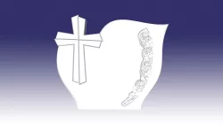 headstone partly cross arc rose v2