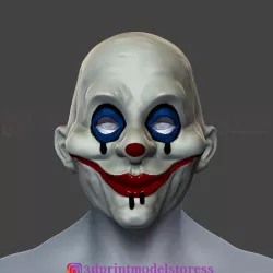 Henchmen Dark Knight Clown Joker Mask Costume Helmet