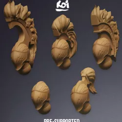 Heralds of the Storm - Helmet set