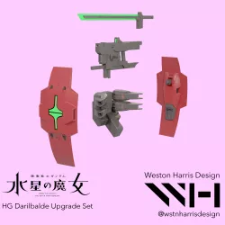 HG Darilbalde Upgrade Set - Gundam Witch from Mercury