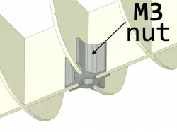 Holder for the ship model to be mounted on a stand [M3]
