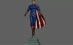 HOMELANDER STATUE THE BOYS AMAZON 3D PRINT