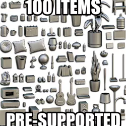 House Accessories Diorama Pack
