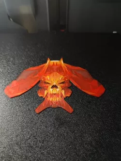 HueForge Demon Skull