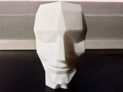 Human Head Abstracted - Human Head Abstrac Low Poly