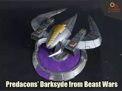 [Iconic Ship Series] Predacons' Darksyde from Transformers Beast Wars