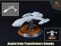 [Iconic Ships Series] Axalon from Transformers Armada