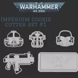 Imperium cookie cutter set