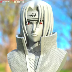 ITACHI  BUST - 3D PRINTABLE FIGURE