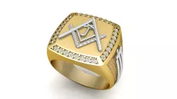 J - LETTER  SIGNET RING
