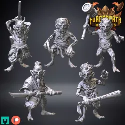 Japanese Oni Kuda - Undead Vampire
