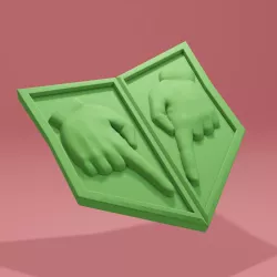 Jojo's Bizarre Adventure | Gyro Zeppeli Belt Buckle