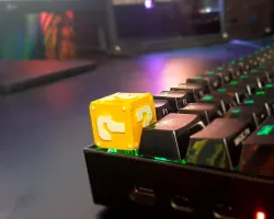 keycap cube Mario Bros